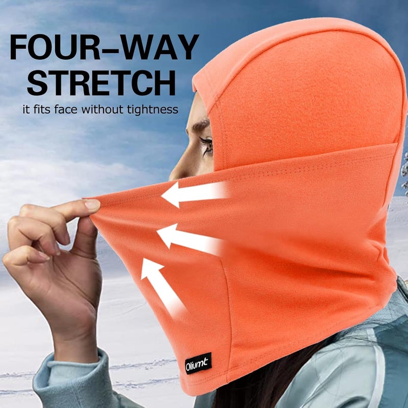 Oliumt Balaclava Ski Mask, Warm, Breathable & Lightweight, Full Coverage Fleece Winter Face Mask for Men & Women - Image 5